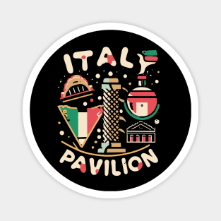 Italy Pavilion Magnet